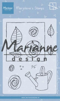 Billede: MARIANNE DESIGN CLEARSTAMP MZ1901 Marjoleine's Roses, 105x148mm, førpris kr. 56,- nupris