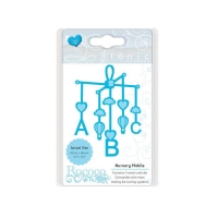 Billede: skære/prægeskabelon ABC-babyuro, 62x85mm, 1269E, tonic die