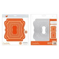 Billede: skæreskabelon Memory Book Maker Layered Cascade Die Set, Largest Die 187mmx203mm, 12 dies, Tonic die