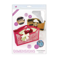 Billede: skære/prægeskabelon Peony Bloom Handbag, Tonic Studios - Dimensions - Peony Bloom - 2290E