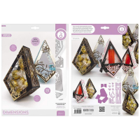 Billede: skære/prægeskabelon diamantæske, Tonic Studios - Totally Tomes - Gift Box Die Set - 3803E