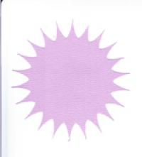 Billede: spirelli sol diam. 7 cm