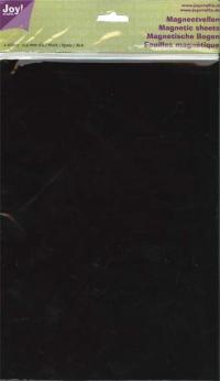 Billede: 2 magnetiske A4 ark 0,3mm tykke, kan bruges i den magnetiske folder som ekstra side, 6200/0065