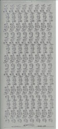 Billede: rosenbort, sølv stickers
