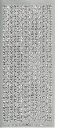 Billede: sølvkant stickers 1023