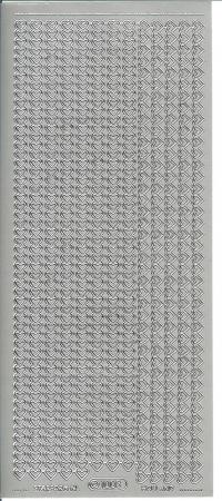 Billede: sølvkant stickers 1003