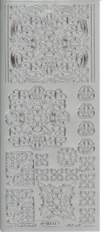 Billede: 3D sølv stickers