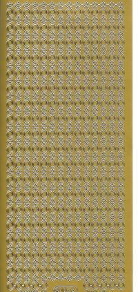 Billede: guldkant stickers 1063