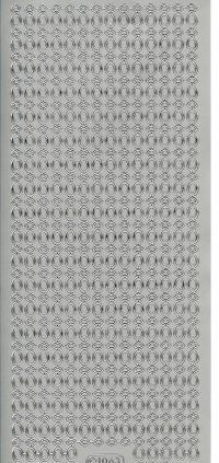Billede: sølvkant stickers 1063