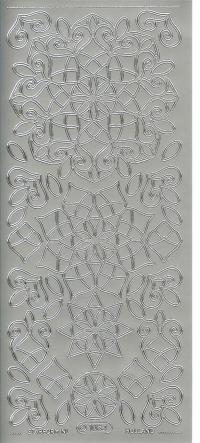 Billede: 3D sølv stickers