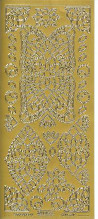 Billede: 3D guld stickers