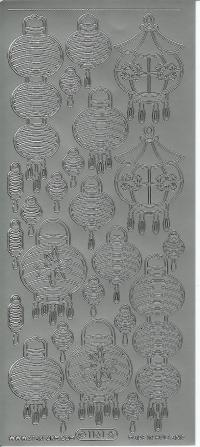 Billede: orientalske lamper, sølv stickers