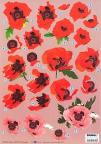 Billede: blomster, udstandset 3D