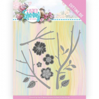 Billede: skære/prægeskabelon blomstergrene, AMY DESIGN DIE