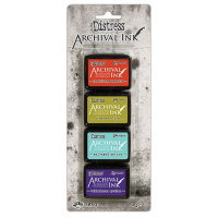 Billede: Ranger • Tim Holtz Distress Archival mini ink pad Kit 5