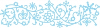 Billede: skæreskabelon “Dancing Snow flurries