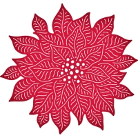 Billede: skæreskabelon CL Die B604 “3D Pointsettia