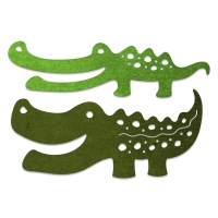 Billede: skæreskabelon CL DIE “Whimsical Crocodiles