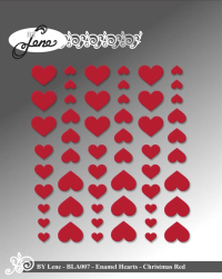 Billede: BY Lene Enamel Hearts 