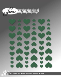 Billede: BY Lene Enamel Hearts 