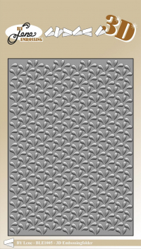Billede: BY LENE 3D EMBOSSINGFOLDER “Drops” BLE1005, A6
