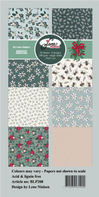 Billede: BY LENE Slim Card “Romantic Christmas