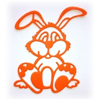 Billede: skæreskabelon Crafty Ann “Funny Bunny