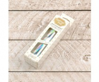 Billede: Couture Creations Heat Activated Foil Silver Iridescent Material Finish (CO725387) 12,5CM X 5M