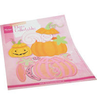 Billede: skære/prægeskabelon græskar, MARIANNE DESIGN COL1501 Eline's Pumpkin, 110x79mm