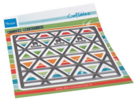 Billede: skæreskabelon ophængsgitter,memogitter, MARIANNE DESIGN CR1521 Card Display, 
116x116mm