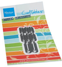 Billede: skæreskabelon clips, MARIANNE DESIGN CR1589 Punch die: Paperclips,
23x75mm
