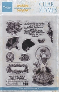 Billede: Marianne Design Stempel CS0864 Victorian ladies 2, førpris kr. 70,- nupris