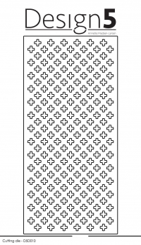 Billede: skæreskabelon baggrundsramme til slimcard, Design5 dies, +++ Slimcard Background,  D5D010, 210x100mm, førpris kr. 140,- nupris