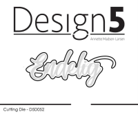 Billede: skæreskabelon Endelig, Design5 dies 