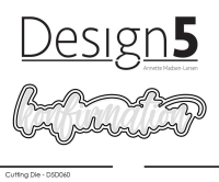 Billede: skæreskabelon til stempel D5S070 konfirmation, Design5 dies