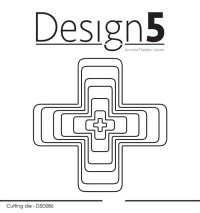 Billede: skæreskabelon 7 +++++++ i forskellige størrelser, Design5 dies 