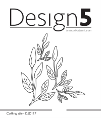 Billede: skæreskabelon 4 blomstergrene, Design5 dies 