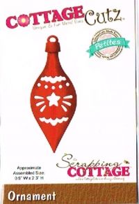 Billede: skæreskabelon ornament mini, julekugle 0,9, førpris kr. 51,- nupris