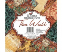 Billede: Decorer The Wall 8x8 Inch paper pack. 150gsm, acid and lignin free. 18 single sided sheets, 3x6 designs