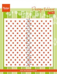 Billede: MARIANNE DESIGN EMB. FOLDER + DIE DF3427 Little Stars, 125x125mm, marianne design, førpris kr. 68,00, nupris
