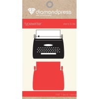 Billede: Diamond Press Die & Stamp “Typewritter