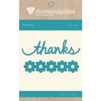 Billede: Diamond Press Die “Thanks and Flowers
