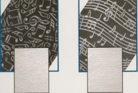 Billede: Spellbinders embossingfolder, Music, 5x7