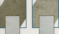 Billede: Spellbinders embossingfolder Garden Delight, dobbelt mønster, 10,8cmx14cm