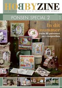 Billede: Hobbyzine ponsen special 2, incl. 4 3d ark og 20 mønstre