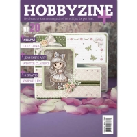 Billede: Hobbyzine Plus nr. 20, hollandsk blad med masser af inspiration til kort, mønstre, 3d ark og 1 die fra Mariekes nr. PM10109