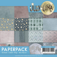 Billede: Lily Luna PAPIRBLOK LLPP10002, 15x15cm, førpris kr. 40,- nupris