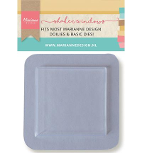Billede: Marianne Design Shaker Window - Small Square, 10 pcs, LR0044, 
60x60mm - Passer til CR1585 & LR0767
