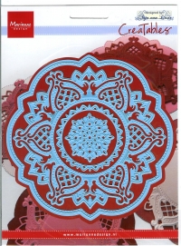 Billede: skære/prægeskabelon Anja�s circle, lr0327, marianne design, førpris kr. 133,00, nupris