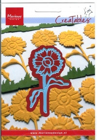Billede: skære/prægeskabelon blomst, lr0361, marianne design, førpris kr. 41,00, nupris